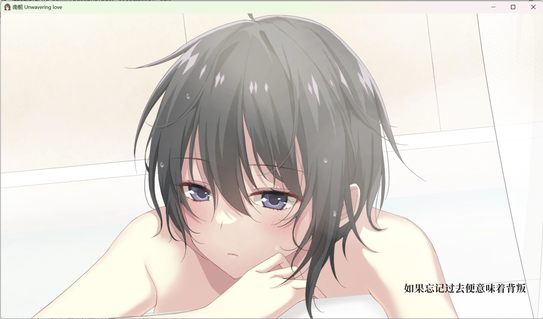 【GalGame】【PC】南栀 Unwavering love