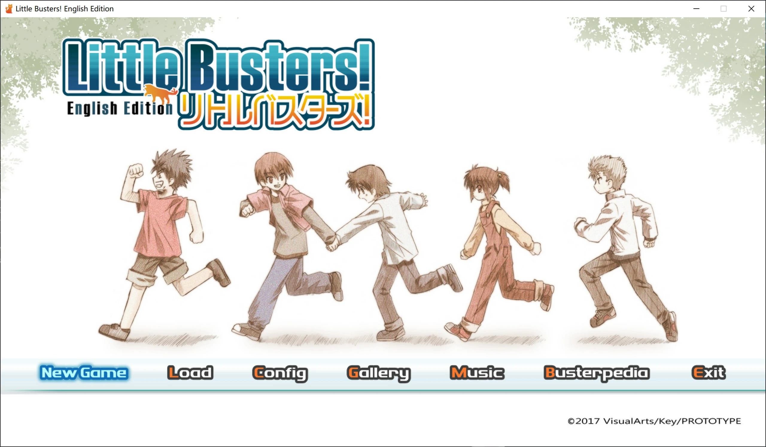 6797504106742 【Gal】【PC】Little Busters! English Edition