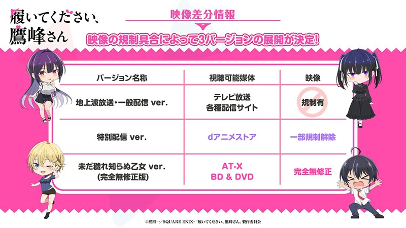 sskigt 【情报】动画《鹰峰同学请穿上衣服》释出新视觉图