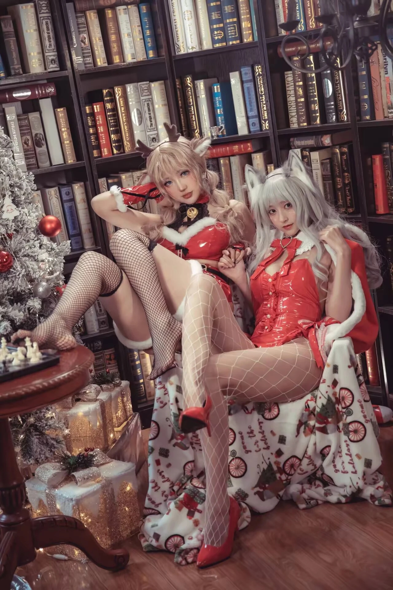 微博红人@刺青Poi NO.012 &Luisa_零纱 驯鹿与狼 [40P 584M]