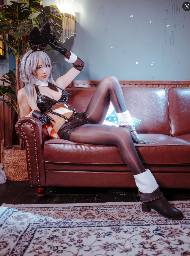 微博红人@刺青Poi NO.007 & 隼隼子 碧蓝航线 北卡罗来纳 华盛顿 兔女郎 [40P-295MB]