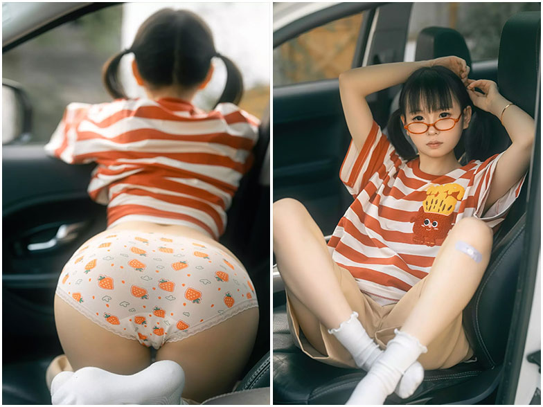 吾乃可爱之神写真作品外景拍摄图