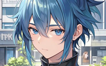 克莱因蓝头像🔵|ins高级质感漫画风 7张