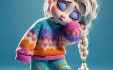 AI系Q版艾莎公主头像精选 8张