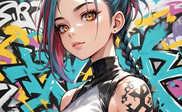 小太妹头像💥|个性十足的女生漫画风格 8张