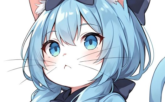 可爱头像💙|蓝色系漫画风来袭～9张