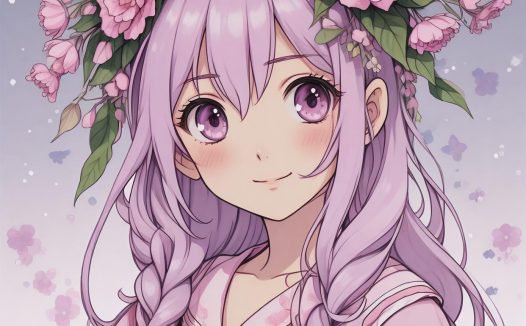 粉紫色微信头像💖|打造你的专属魅力 9张