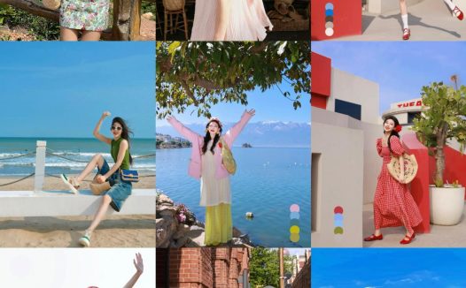 出游拍照，一些拍照技巧，氛围感满满，拍照松弛美翻了