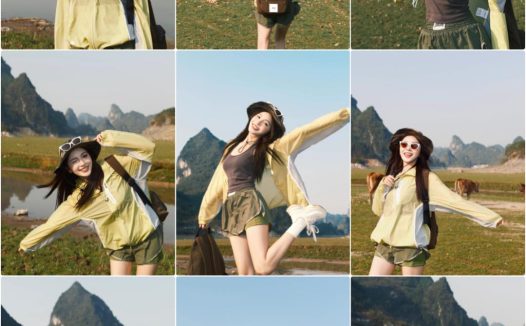 户外拍照、徒步拍照，9个姿势，拍照好看松弛感、生命力满满