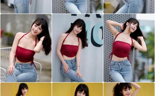 牛仔裤拍照,10个动作,拍照气质漂亮,有颜又有好身材