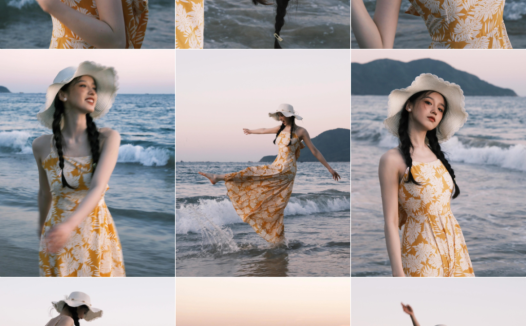 海边拍照，9个动作，自然上镜又出片，拍出海边大片氛围感