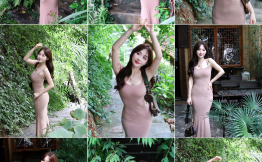 长裙拍照,9个姿势,拍照修身显瘦显身材,气质出片氛围感