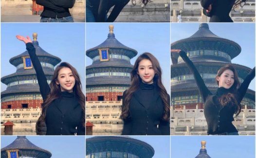 天坛拍照有技巧，9个动作跟着做，天坛景美仁更美