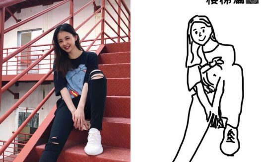 楼梯拍照8个三角形pose，简单实用，拍照显高显瘦显腿长